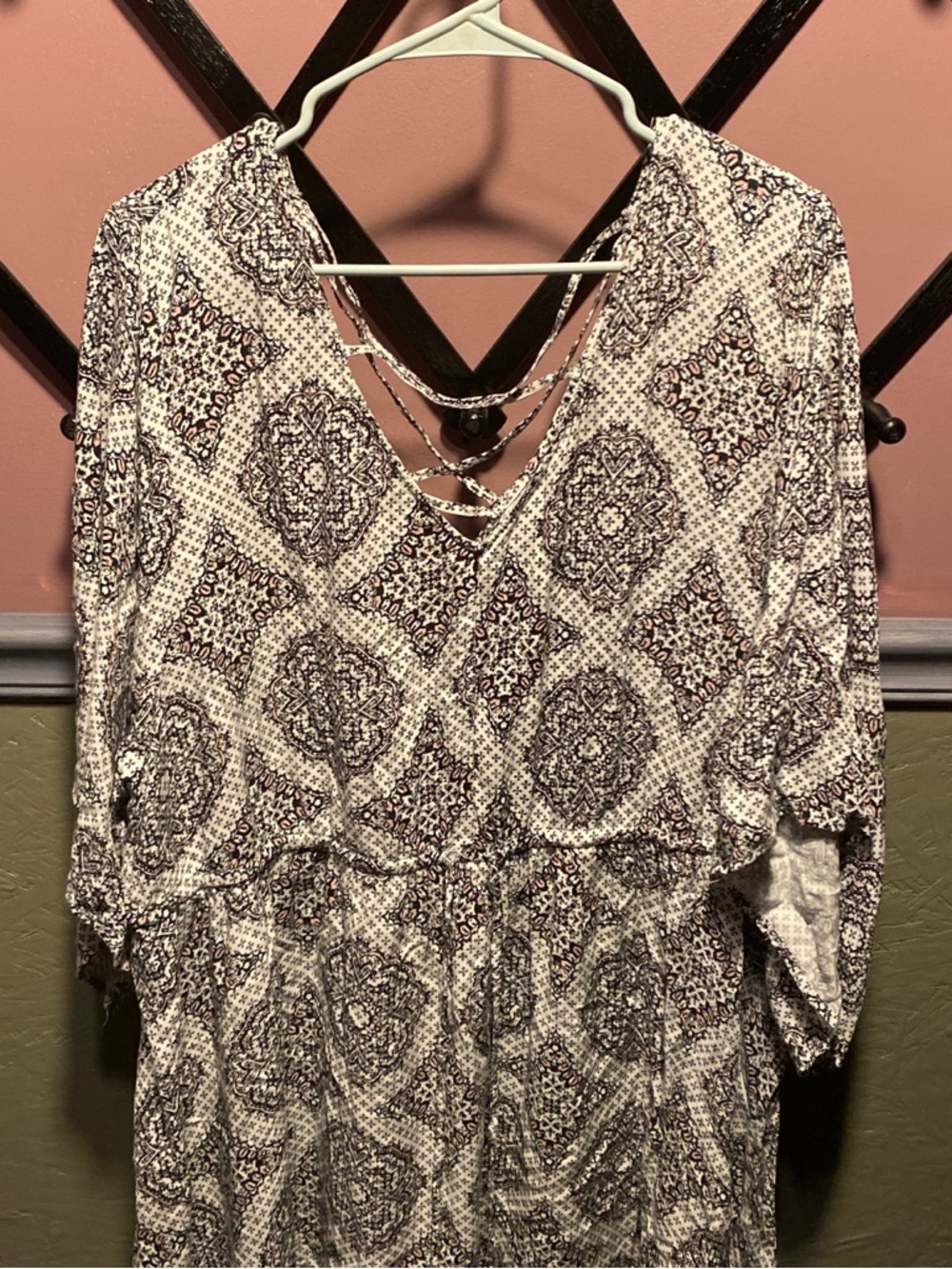 Torrid Mandala Mini Challis Skater Dress